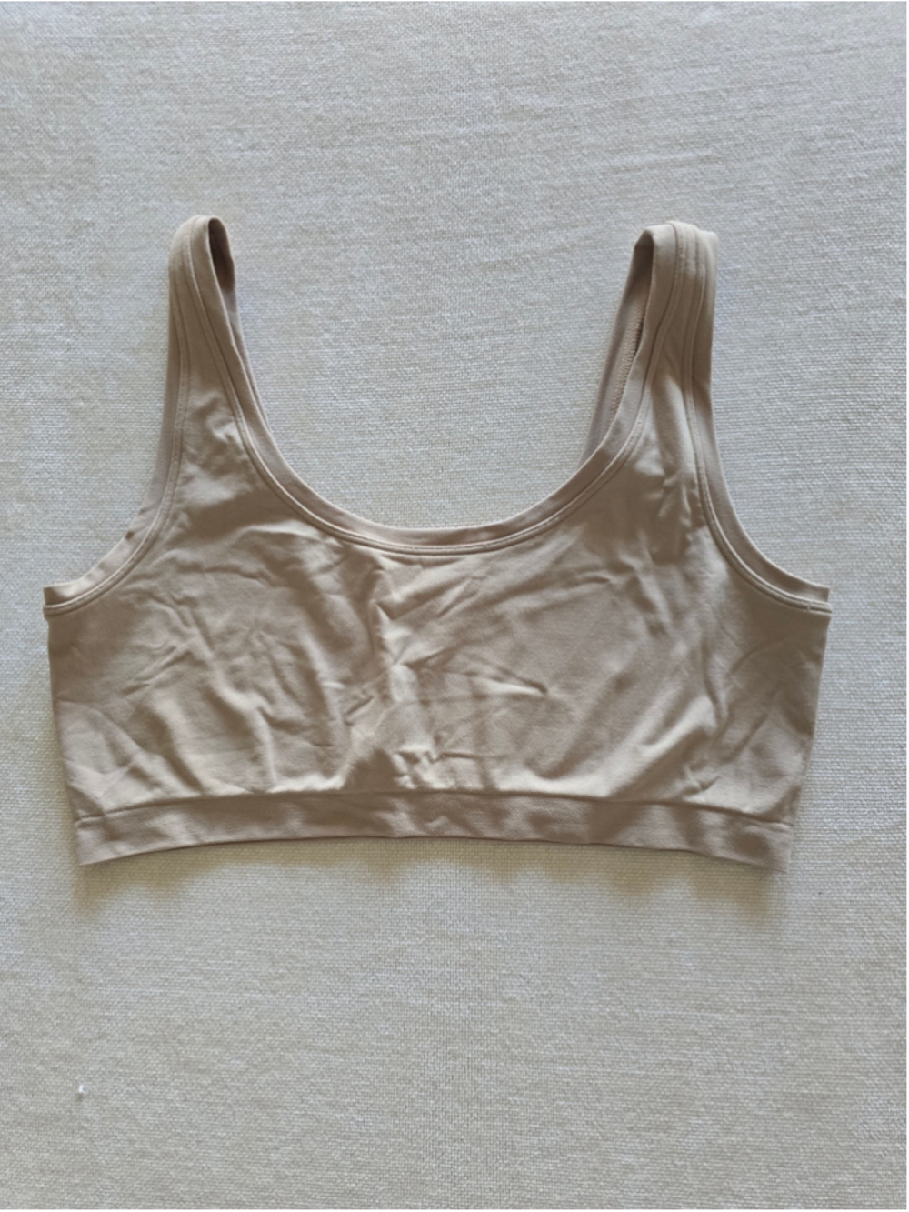 NWOT Soma Seamless Bralette XL Beige